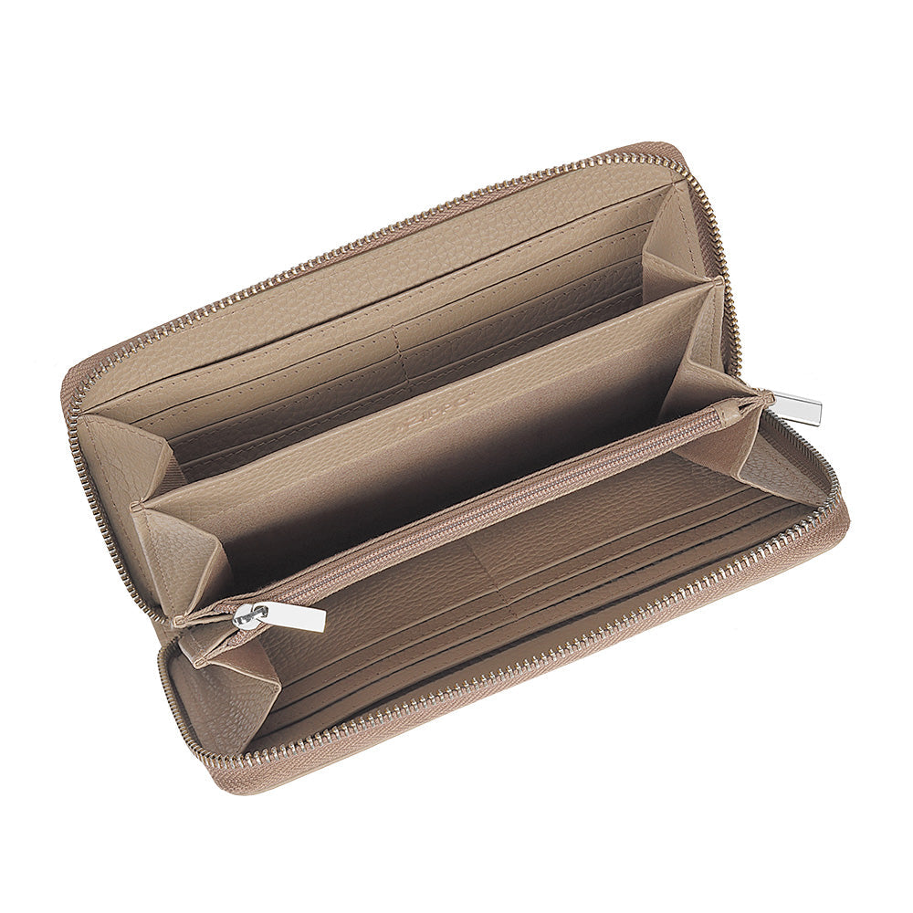 Portfel z zamkiem błyskawicznym