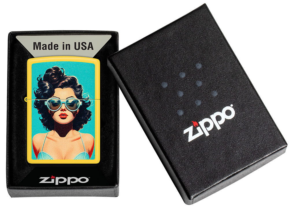 Wzór nawiązujący do letniej modelki