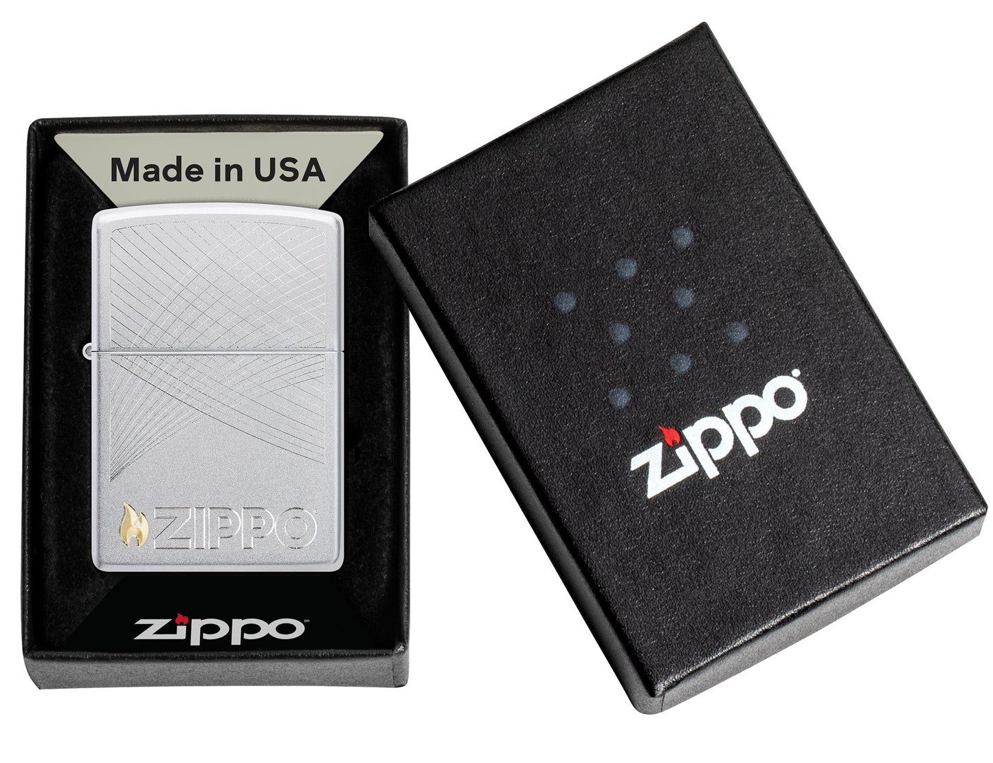 Wzór Zippo w dwóch odcieniach