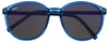 Zippo Okulary przeciwsłoneczne Widok z przodu w metalu i plastiku w kolorze niebieskim