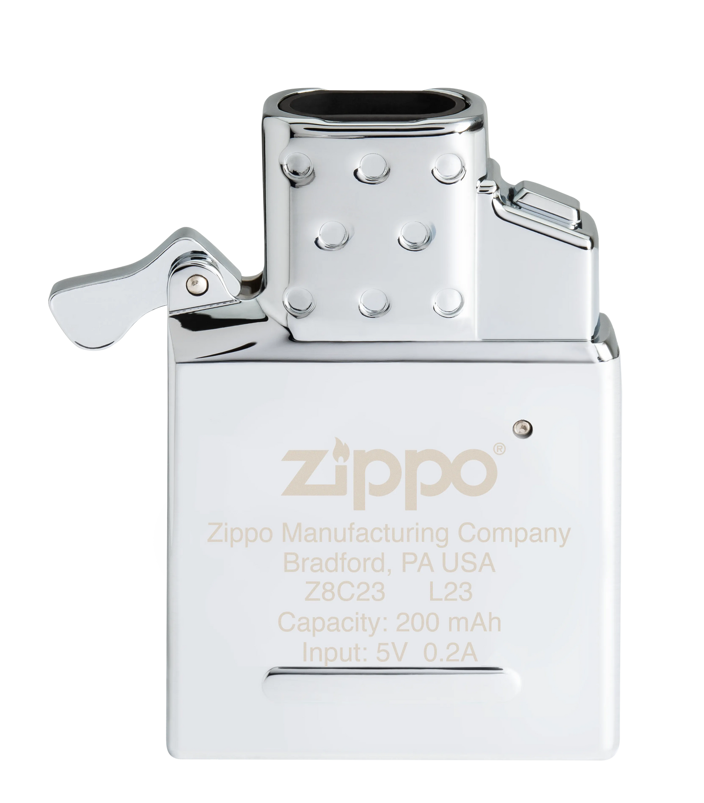 Wkład do zapalniczki akumulatorowej z podwójnym łukiem