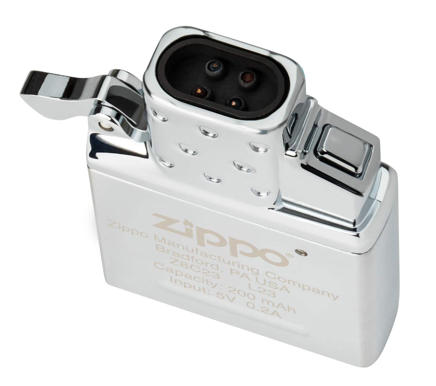 Wkład do zapalniczki akumulatorowej z podwójnym łukiem