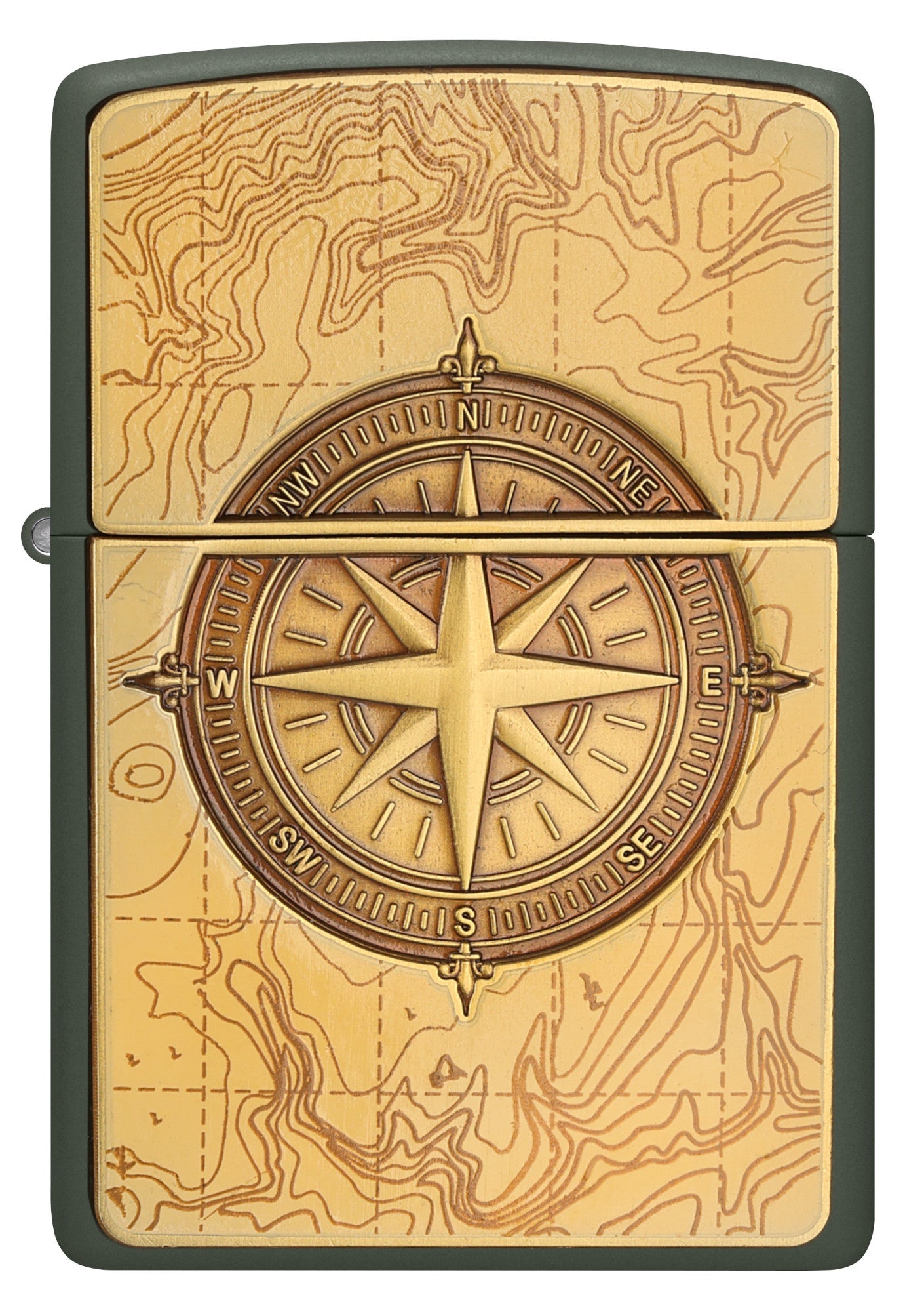 Kompas i mapa – emblemat