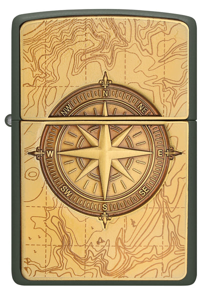 Kompas i mapa – emblemat