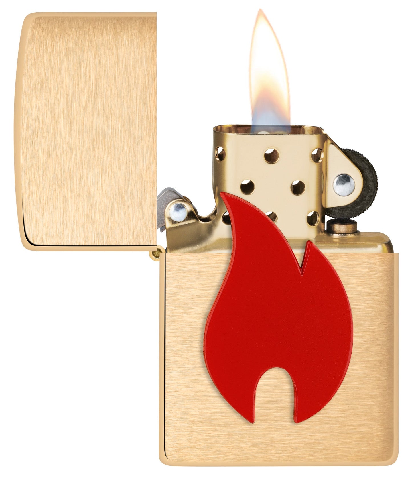 Emblemat Red Flame