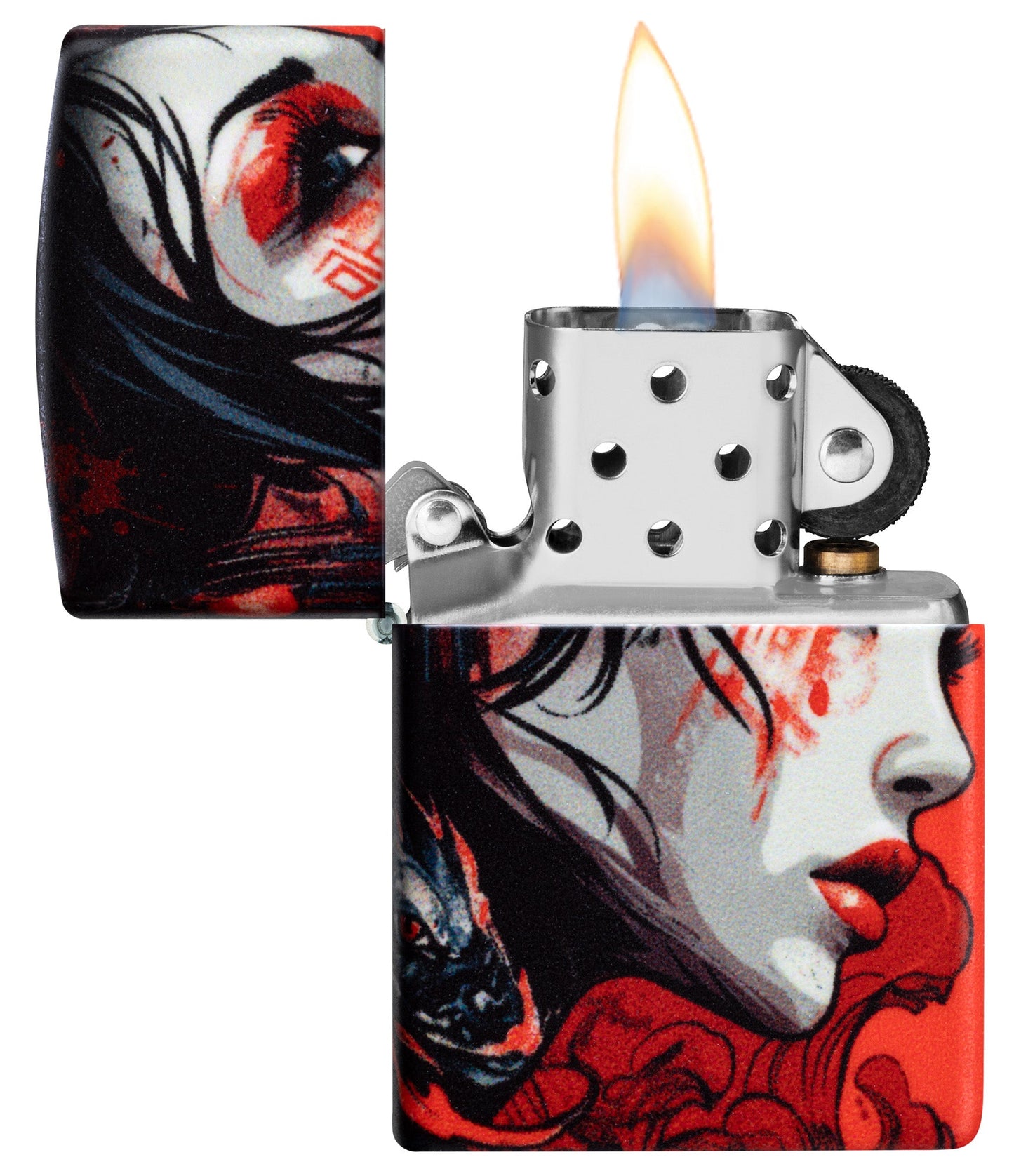 Abstrakcyjna samurajka