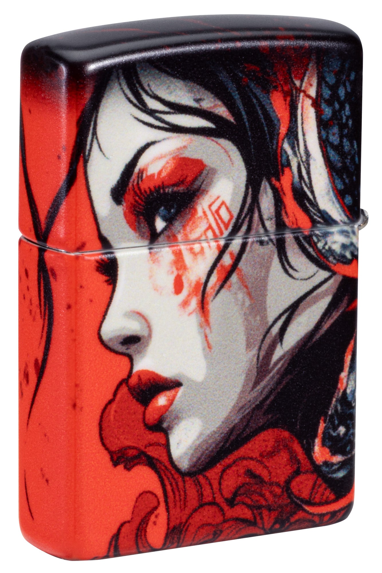 Abstrakcyjna samurajka