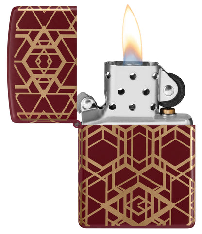 Wzór z laserową siatką