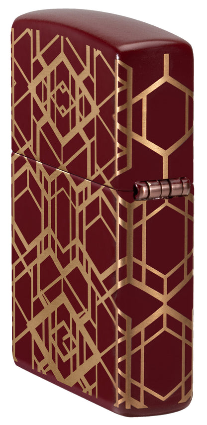 Wzór z laserową siatką