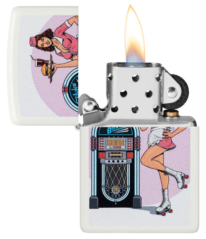 Kelnerka na wrotkach