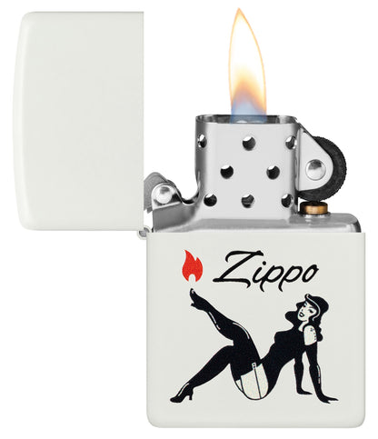 Dziewczyna Zippo
