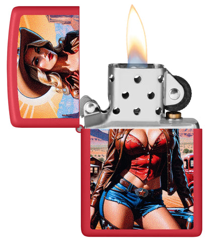 Kowbojka z rozkładówki