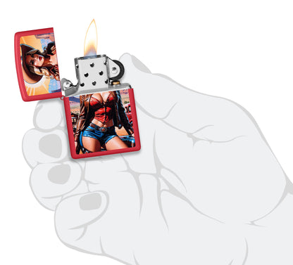 Kowbojka z rozkładówki