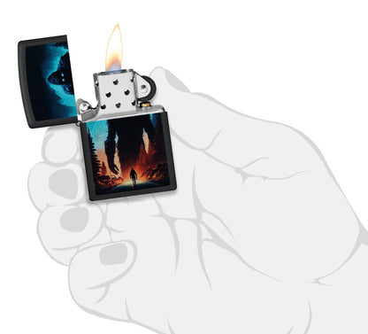 Wielka Stopa w świetle UV