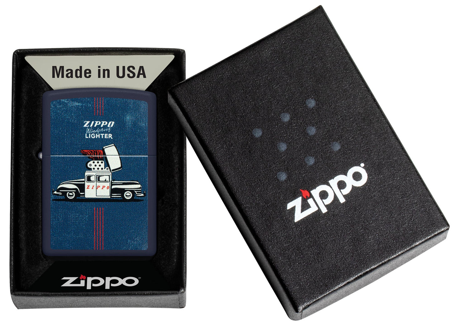 Wzór Vintage Zippo Car