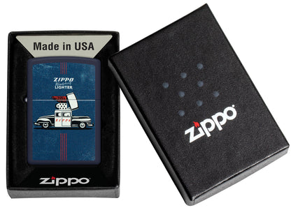 Wzór Vintage Zippo Car