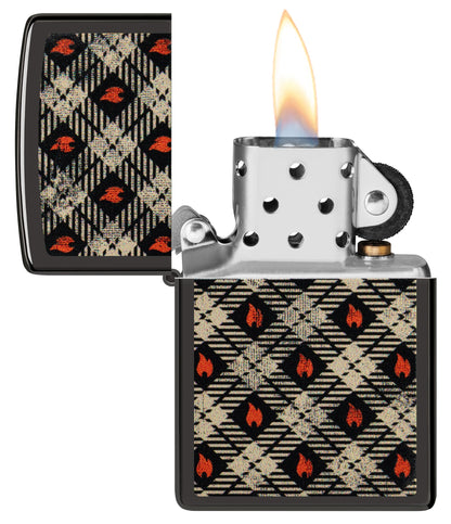 Wzór Zippo Tartan