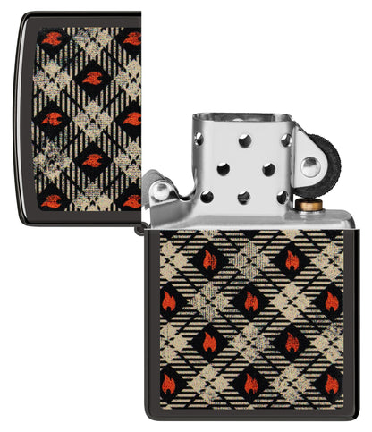 Wzór Zippo Tartan