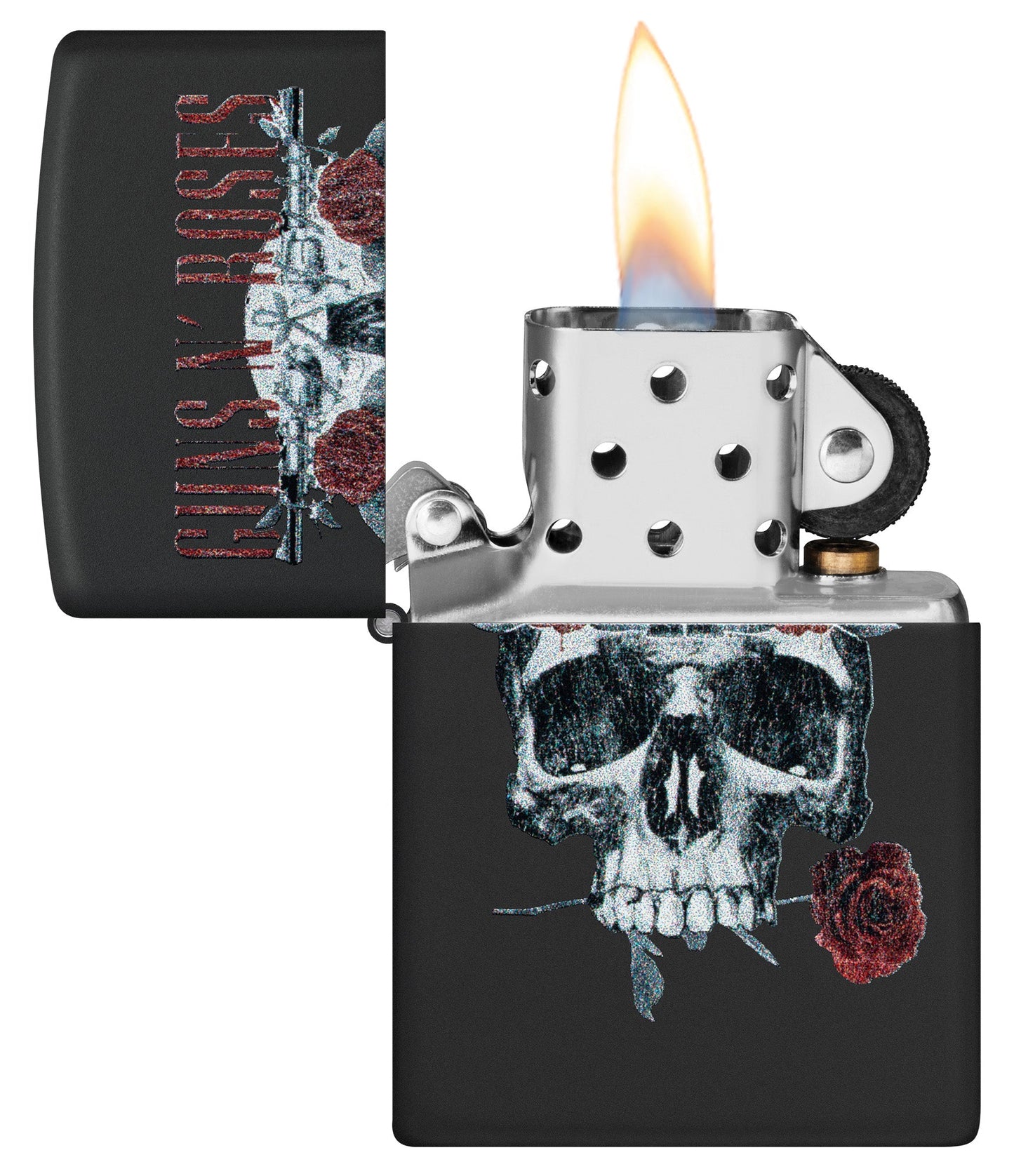 Wzór Guns N' Roses Flower Skull