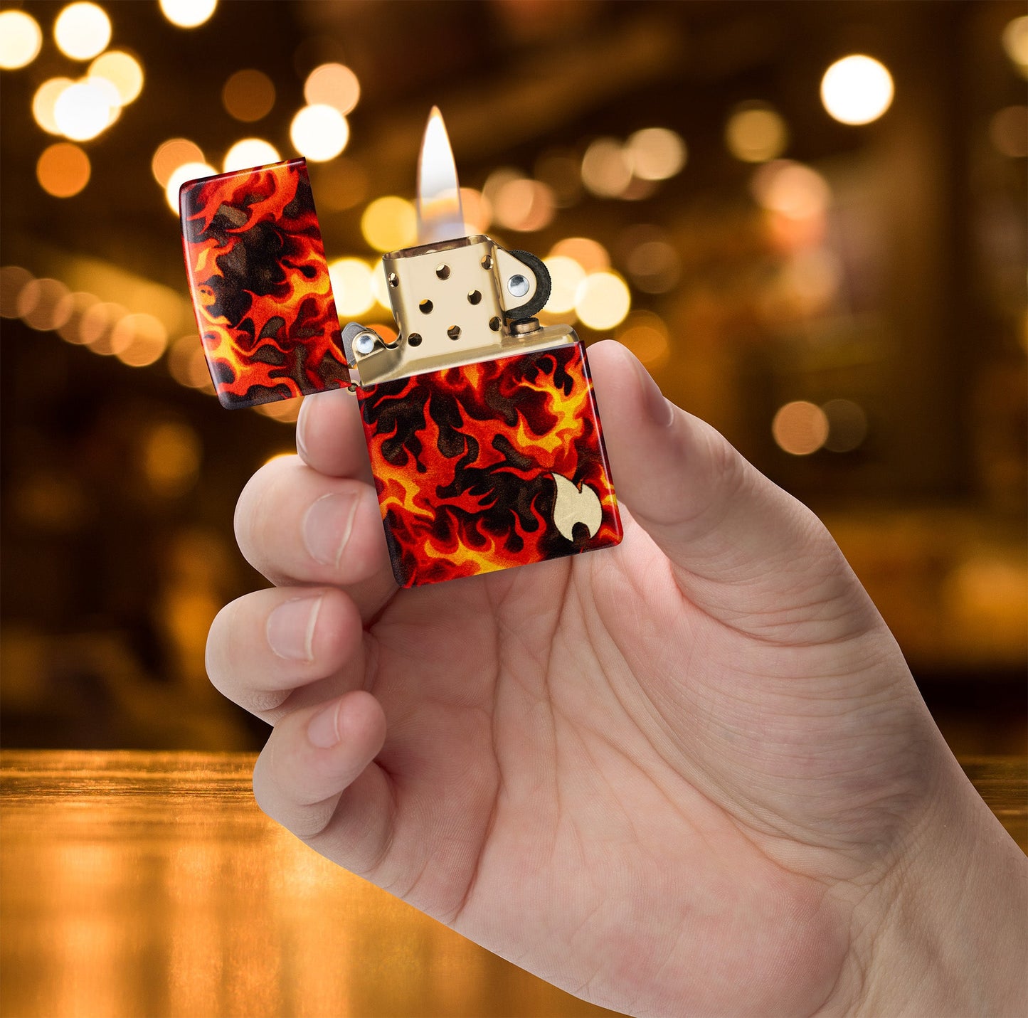 Wzór Zippo Inferno