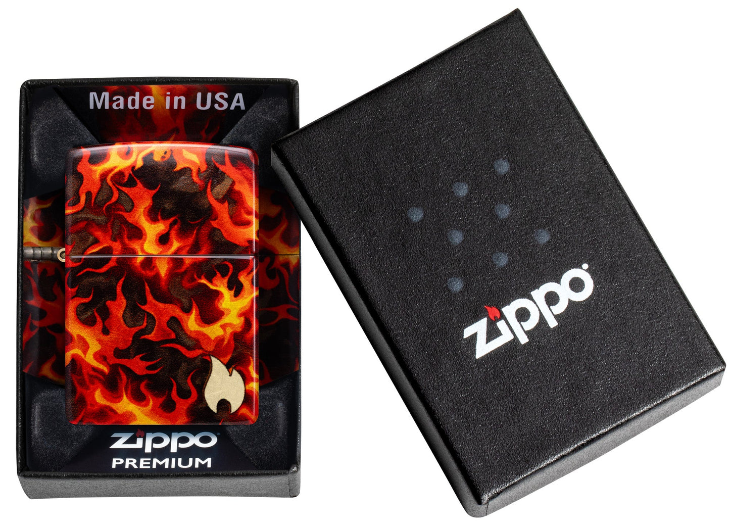 Wzór Zippo Inferno