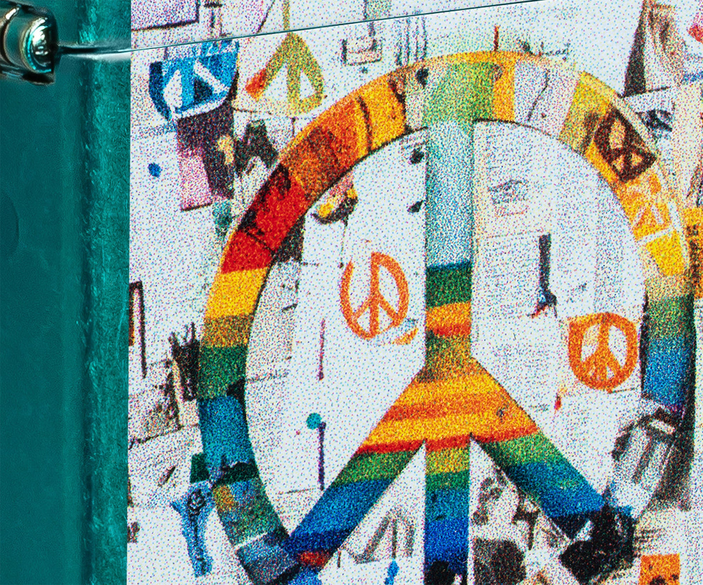 Wzór Peace Collage