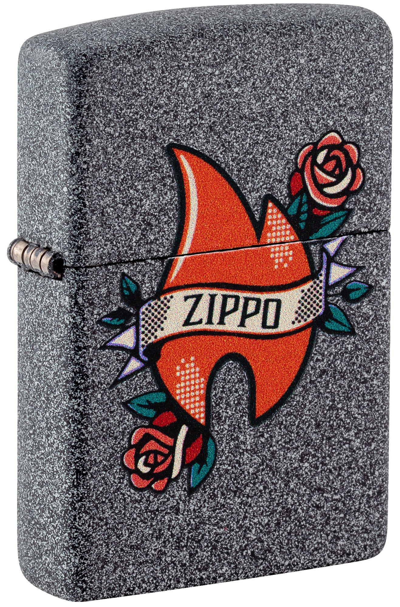 Wzór tatuażu płomienia Zippo