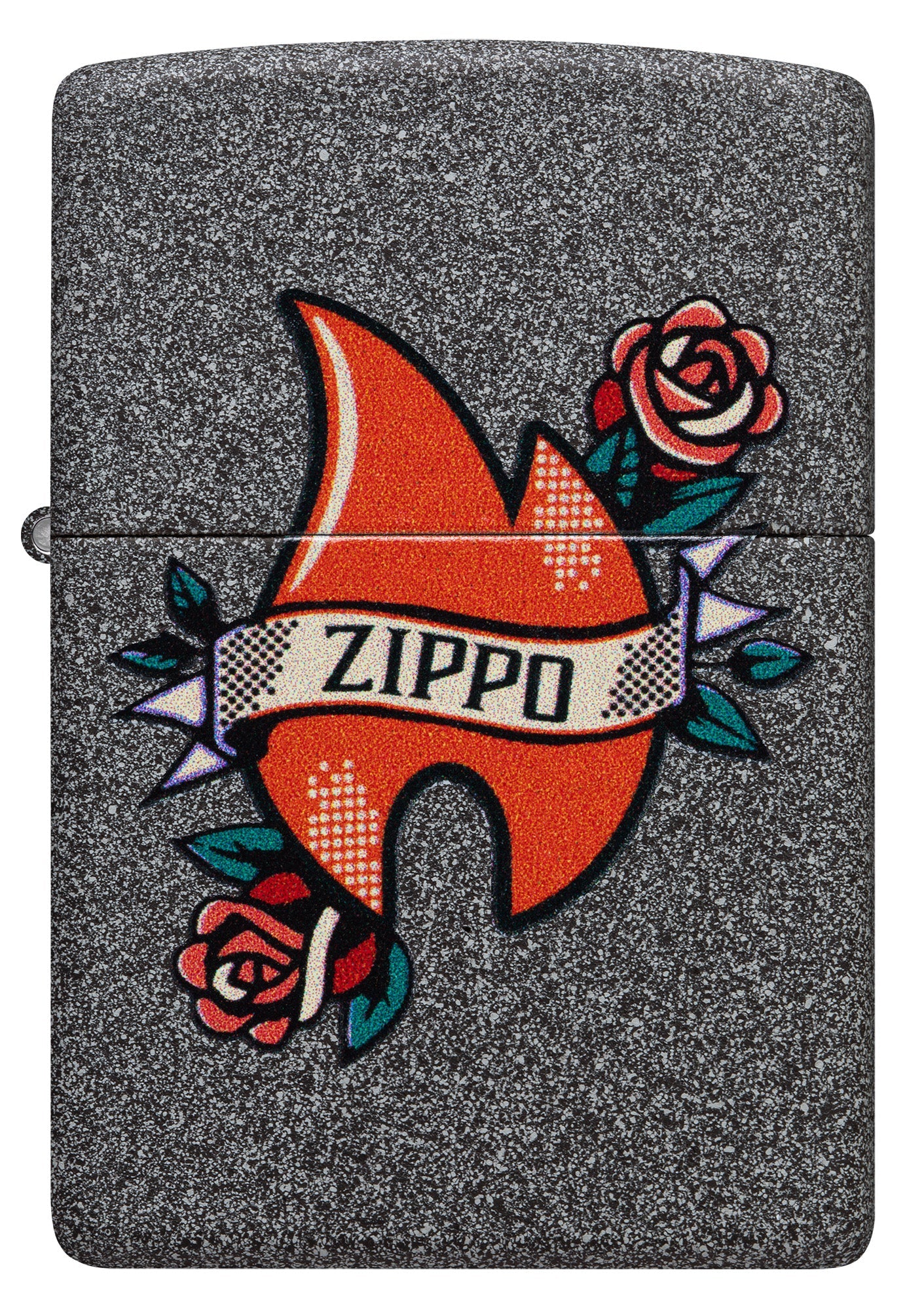 Wzór tatuażu płomienia Zippo