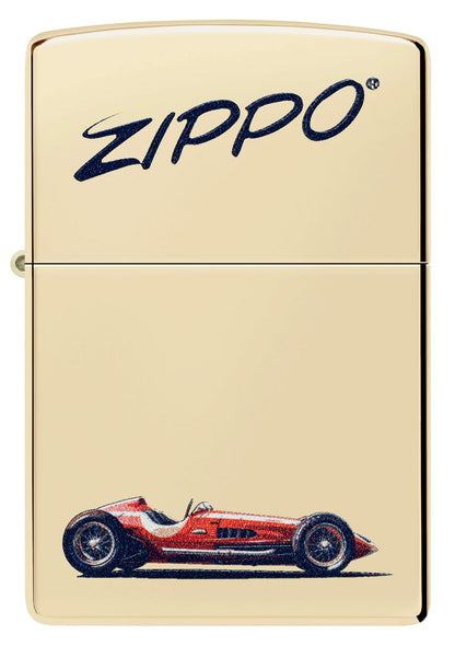 Wzór Samochód wyścigowy Zippo