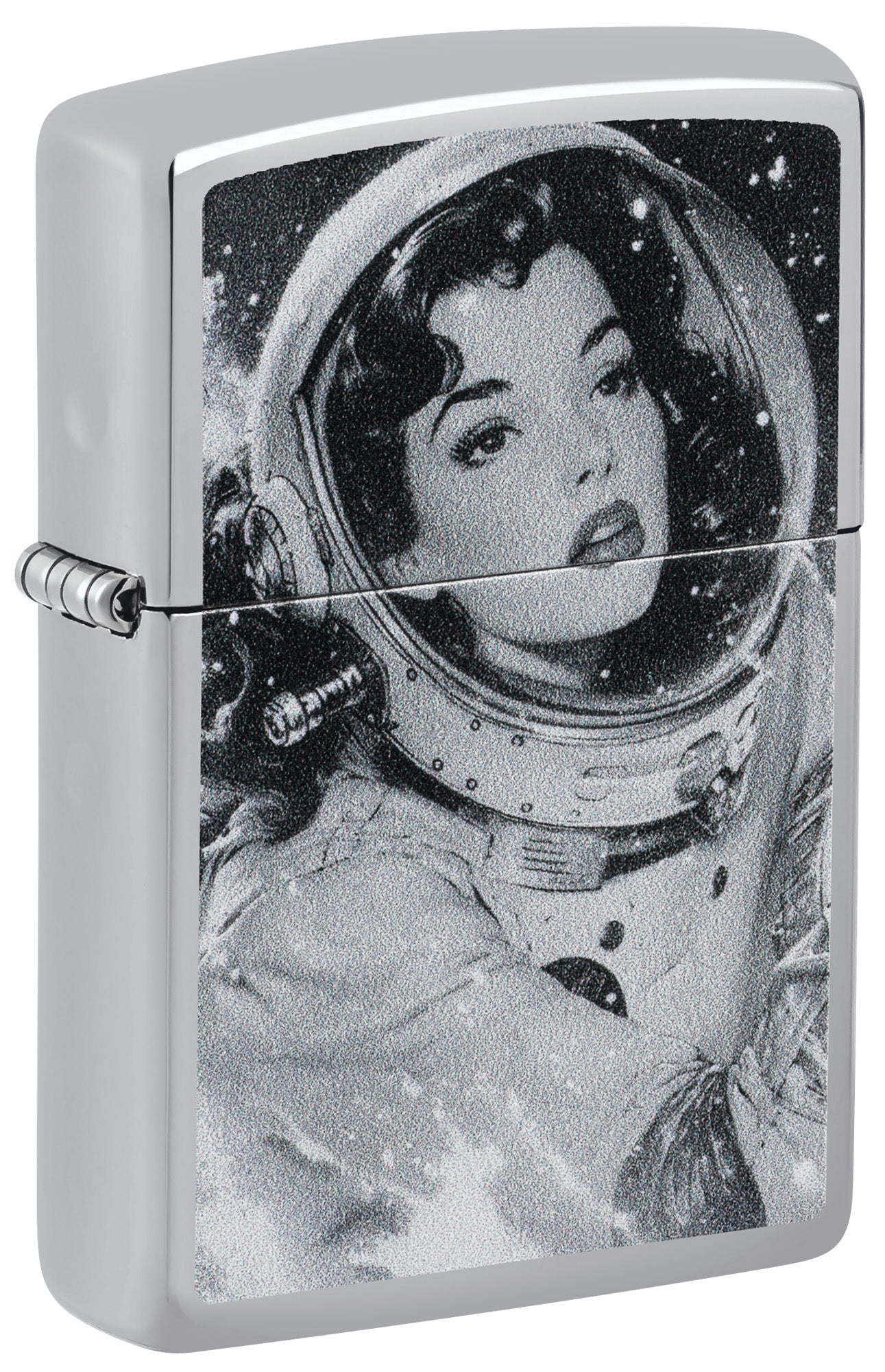 Wzór Astronauta w stylu retro