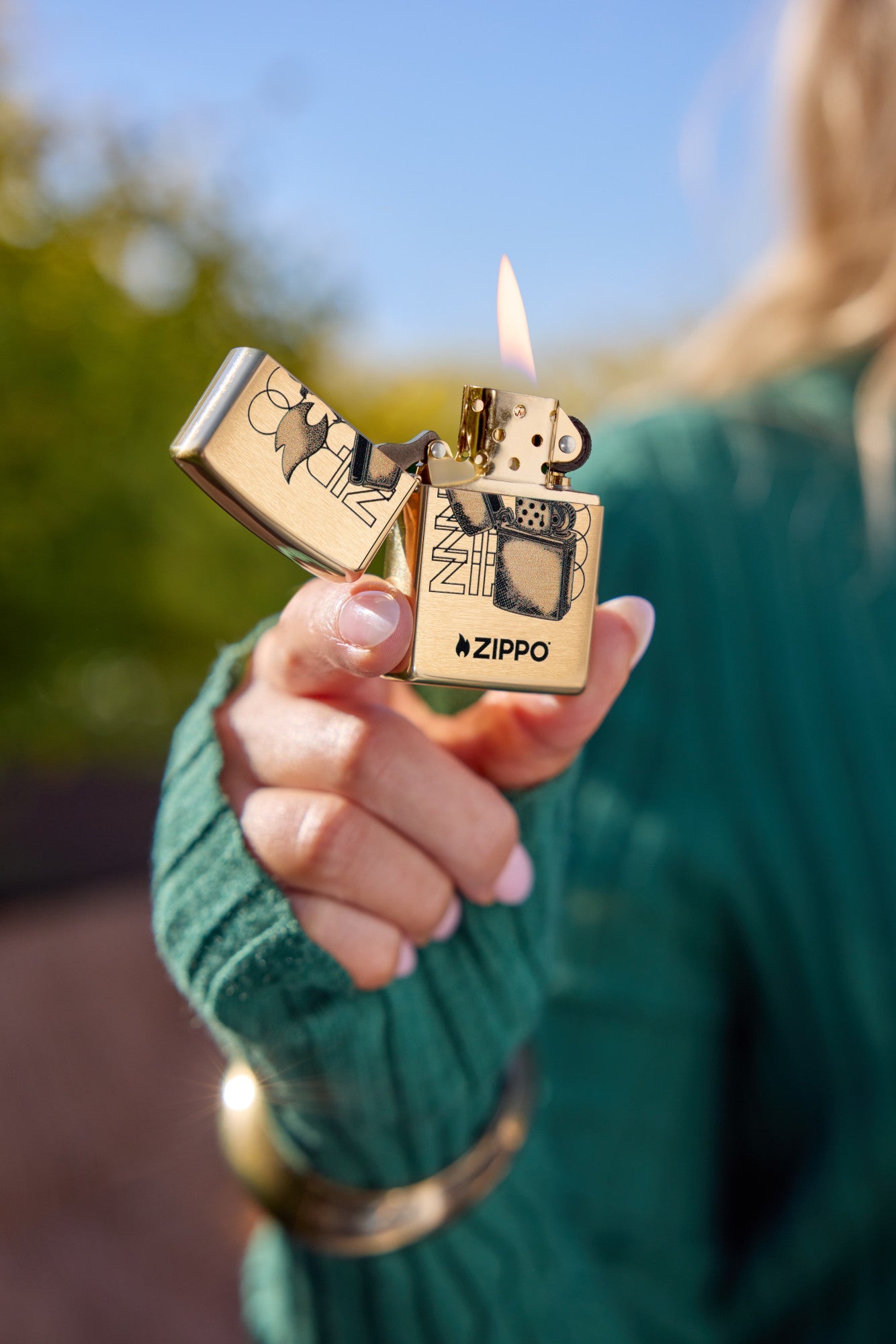 Wzór Szkic Zippo