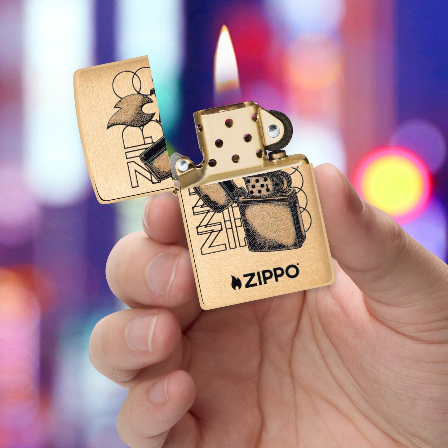 Wzór Szkic Zippo