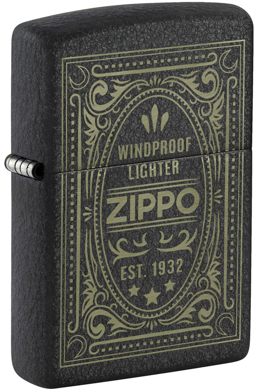 Wzór Etykieta Zippo