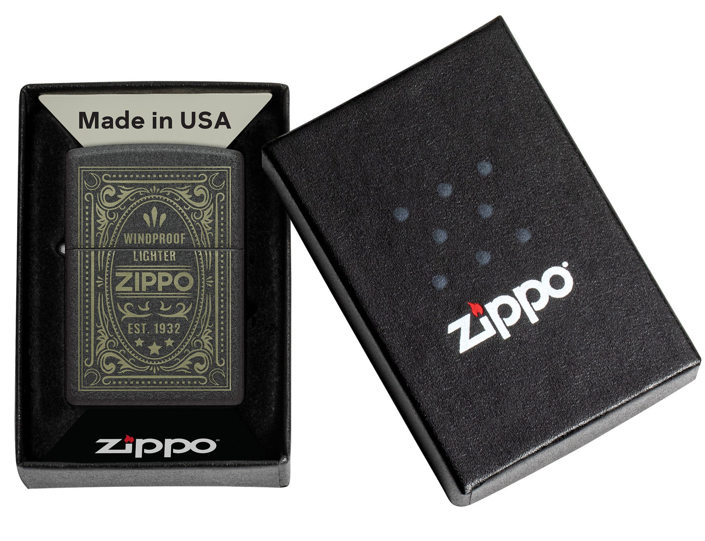 Wzór Etykieta Zippo