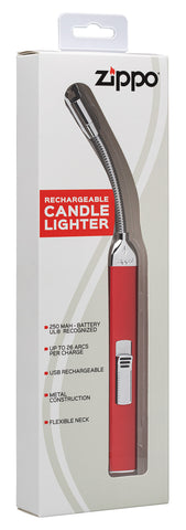 Rechargeable Candle Lighter Candy Apple Red