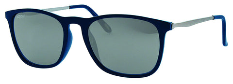 Kwadratowe okulary przeciwsłoneczne Zippo 3/4 kąt z przodu niebieskie