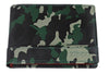 Widok z przodu portfel Zippo zielony wzór moro z logo Zippo