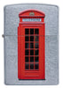 Widok z przodu Zapalniczka Zippo czerwona budka telefoniczna z Londynu tylko online