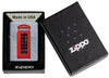 Budka telefoniczna Zippo Lighter Red z London Online Tylko w otwartym czarnym pudełku
