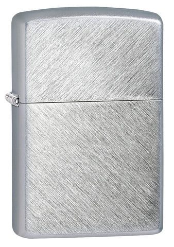 Widok z przodu kąt 3/4 zapalniczka Zippo Herringbone Sweep model podstawowy