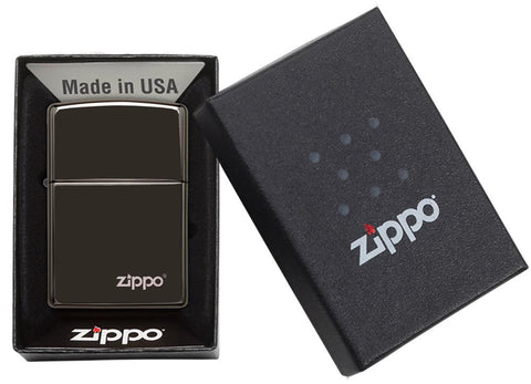 Ebony Zippo Logo