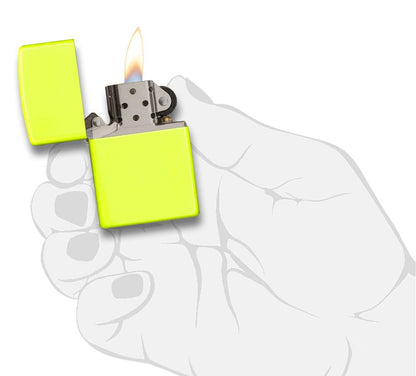 Neon Yellow - Grawerowanie - Brass
