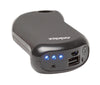 Front of Black HeatBank 9s Rechargeable Hand Warmer