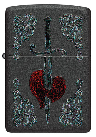 Heart and Dagger Design