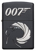 Zapalniczka Zippo James Bond 007 czarna matowa z logo Texture Print Tylko online