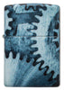 Widok z przodu Zapalniczka Zippo 540 stopni Koła zębate Projekt tylko online