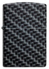 Widok z przodu zapalniczka Zippo White Matte 540 Grad Color Image ze wzorem z prostokątnych kafelek