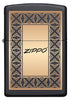 Vue de face du briquet tempête Zippo Art Deco Design