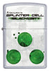 Widok z przodu zapalniczka Zippo chrom szczotkowany motyw Tom Clancys Splinter Cell®