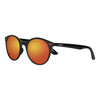 Okulary 3/4 kątowe Zippo z czarnymi oprawkami i pomarańczowe soczewkami Panto